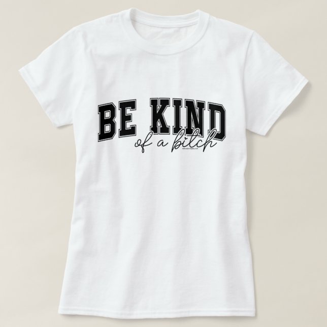T-Shirt drôle pour femmes avec attitude (Design devant)