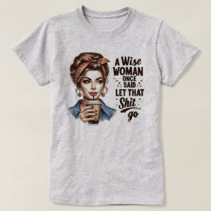T-shirt drôle pour fille rétro – Vintage impertine