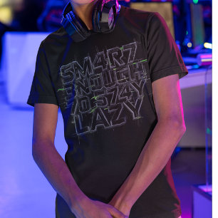 T-shirt drôle pour geek, Assez intelligent pour re