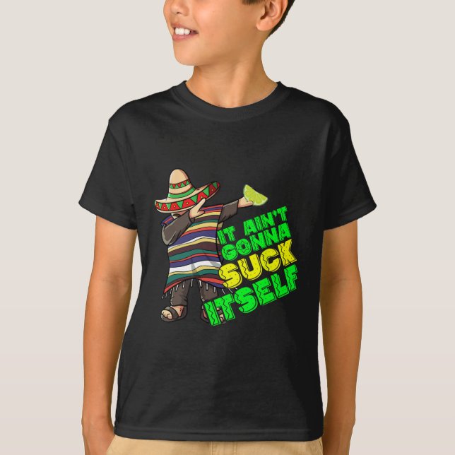 T-shirt drôle pour hommes Cinco De Mayo F (Devant)