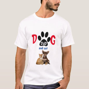 T-shirt drôle pour la fête des pères, papa de chie