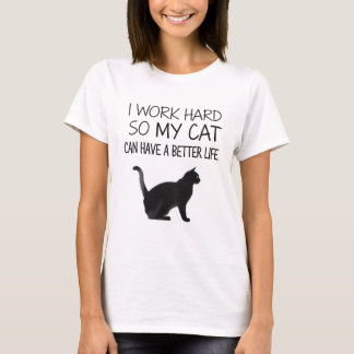 T-shirt drôle pour maman/papa de chat - Meilleure