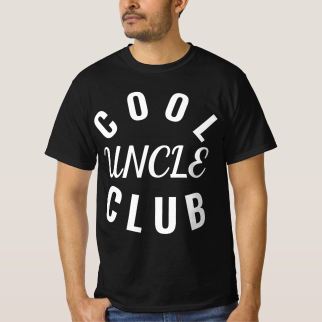T-shirt drôle pour oncles cools, cadeau de famille (Devant)
