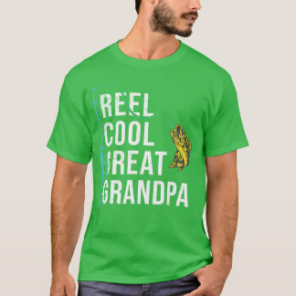 T-shirt drôle pour papy super cool pêche pour la f