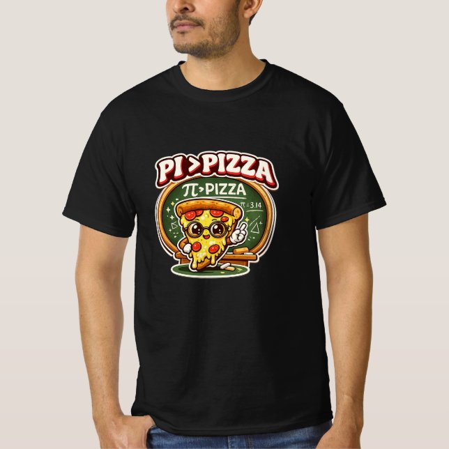 T-shirt drôle pour prof de maths – Pi supérieur à  (Devant)