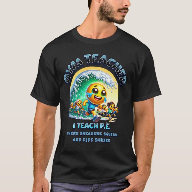 T-shirt drôle pour professeur de gym (Devant)