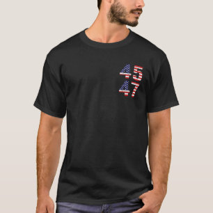 T-shirt Drôle Président QR Trump Dance Scan Me Code Sur Le