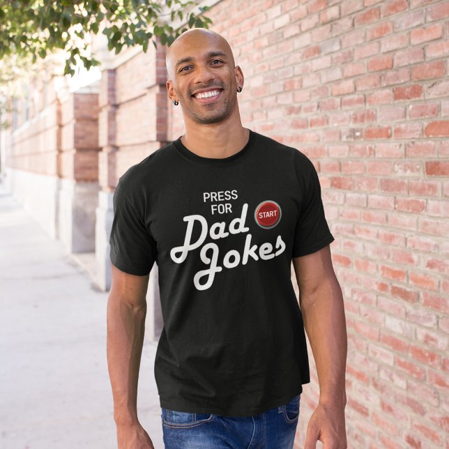 T-shirt Drôle Presse pour les blagues papa (Créateur téléchargé)