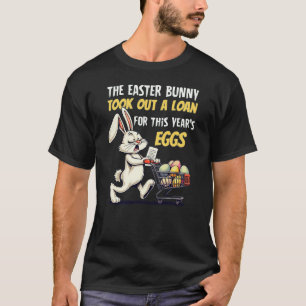 T-Shirt Drôle Prêt Bunny de Pâques