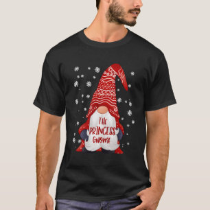T-shirt Drôle Princesse Gnome Famille Correspondant Noël G