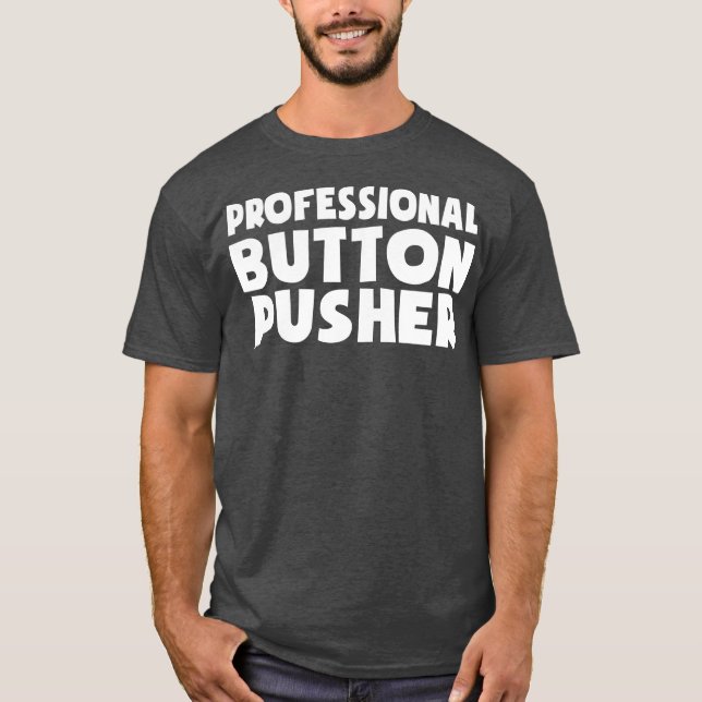 T-shirt Drôle programmeur informatique machiniste CNC (Devant)