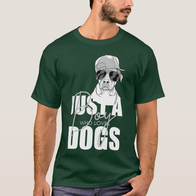 T-shirt Drôle propriétaire chien Chiens Chien Chien Chien  (Devant)