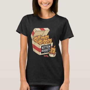 T-shirt Drôle propriétaire de chat cadeau Kitten Nuggets d