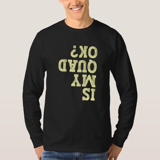 T-shirt Drôle Propriétaire Quad Atv Biker Mudding Est Mon  (Devant)