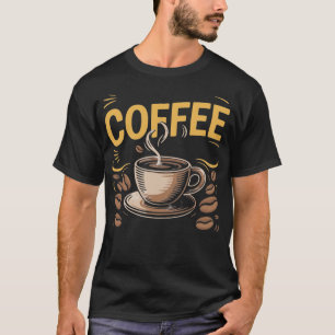 T-shirt Drôle Que Votre Café Soit Plus Fort Que Votre Dans
