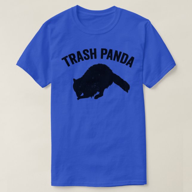T-shirt Drôle Raccoon Trash Panda (Design devant)