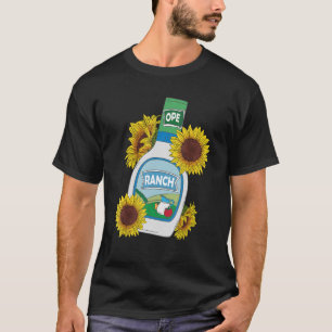 T-shirt Drôle Ranch Dressing Amateurs Ranch Cadeaux Foodie