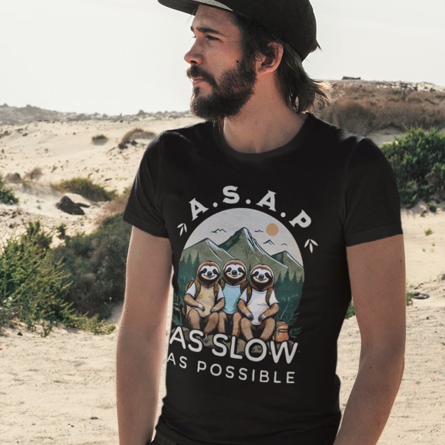 T-shirt Drôle Randonneurs Citation Sloth Randonnée Team Ou (Créateur téléchargé)