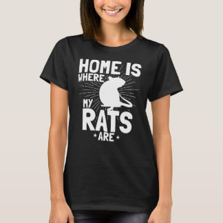 T-shirt Drôle Rat Fancy Dit | Propriétaire Vintage de Rat