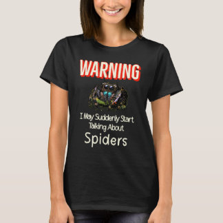 T-shirt Drôle Regal Jumping Spider Spooder maman papa Arac