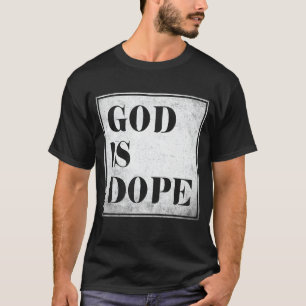 T-shirt Drôle Religieux Foi Chrétienne Croire Est Dieu Dop