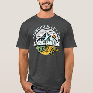 T-shirt Drôle Retourner à l'école maternelle Laisser l'ave