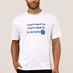 T-shirt Drôle Retraite Plaisanterie Quirky Humoristique