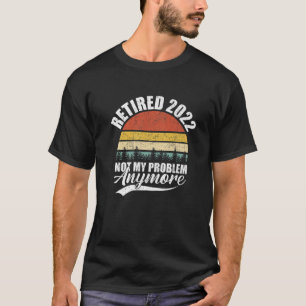T-shirt Drôle Retraite Retraitée Sous Nouvelle Gestion Voi