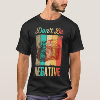 T-shirt Drôle Retro Photographe Photographie Don Ne Pas Êt