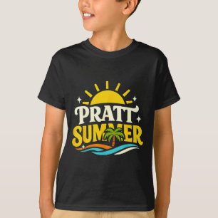 T-shirt Drôle rétro pratt été californie politique