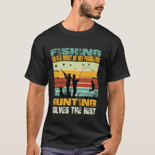 T-shirt Drôle rétroMes Copains de Pêche M'appellent Papa M
