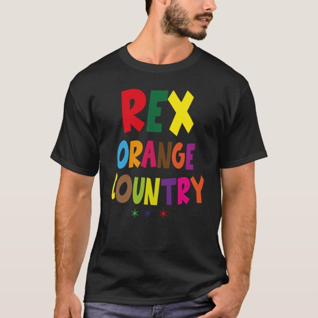 T-shirt drôle rex orange comté citation musique design coo (Devant)