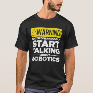T-shirt Drôle Robotique Art Pour Hommes Femmes Ingénieur R
