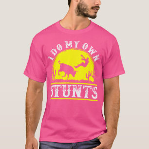 T-shirt Drôle Rodeo Bull Riding Je Fais Mes Propres Têtes