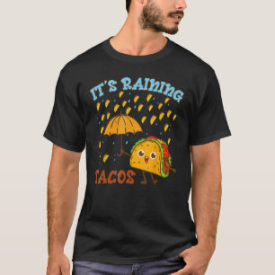 T-shirt Drôle Sa Pluie Taco-Chemise Enfant Mexicain Mardi