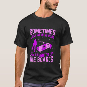 T-shirt Drôle Sac de haricots femmes Cornhole Corn Hole