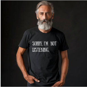 T-shirt Drôle sarcastique dit la police blanche