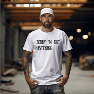 T-shirt Drôle sarcastique dit la police noire