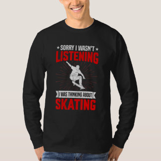 T-shirt Drôle Sarcastique Dit Que Je Pensais À La Patinée