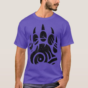 T-shirt Drôle Sarcastique Ours Paw Toucher Fantôme Amérind