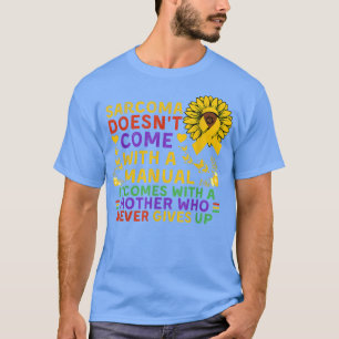 T-shirt Drôle Sarcoma Mère Citation Tournesol avec papillo