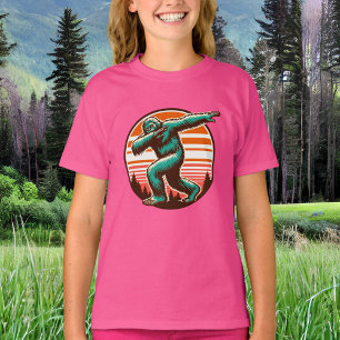 T-shirt Drôle Sasquatch Bigfoot Dabbing Personnalisé