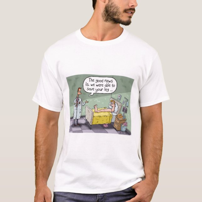 T-shirt Drôle SAVE le cadeau de la jambe pour le professio (Devant)