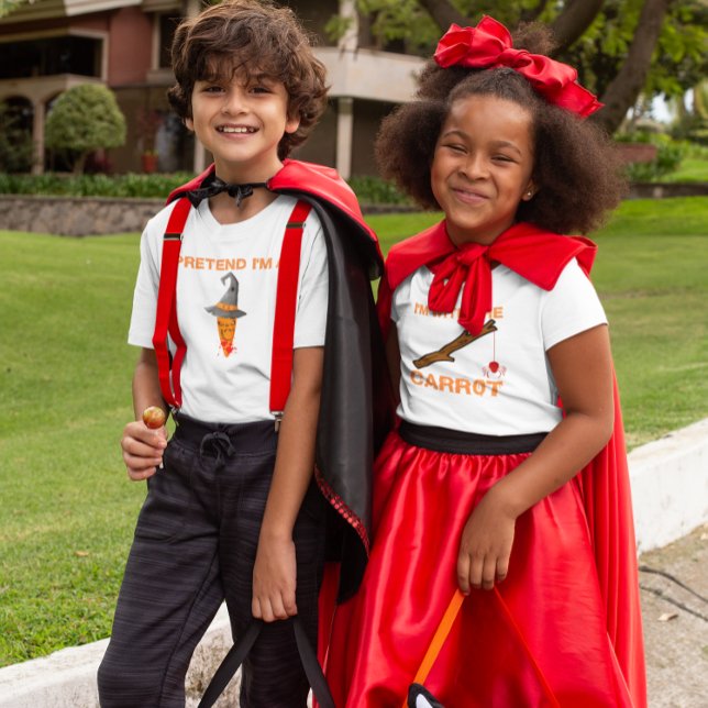 T-Shirt Drôle Scary Costume d'Halloween du couple Déplaisa (Trick or Treat with friends!)