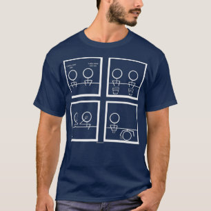 T-shirt Drôle Science Web Comic Chimie Mème Blague
