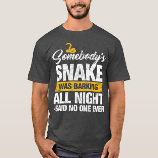 T-shirt Drôle Serpent Reptile Animaux Amateurs Cadeau