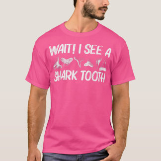 T-shirt Drôle Shark Teeth Design Pour Hommes Femmes Animal