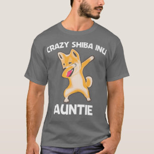T-shirt Drôle Shiba Inu pour maman tante Dabbing japonais