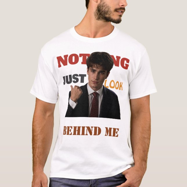 T-shirt drôle Sigma Meme recto & verso | Regardez  (Devant)