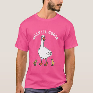 T-shirt Drôle Silly Lil' Goose Apparel
